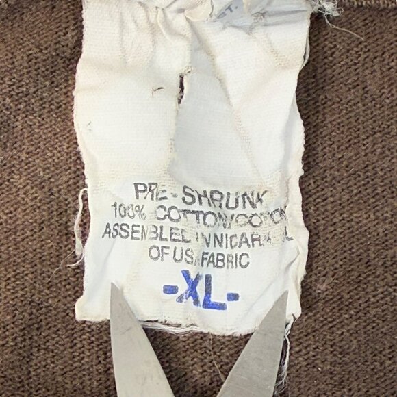 VTG A Christmas Story Oh Fudge T-Shirt Mens Sz XL Brown Short Sleeve Graphic Tee - Picture 8 of 9